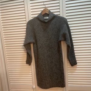 Anthropologie Mock sweater dress